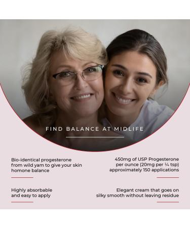 Progesterone Cream for Women - Bioidentical 2000mg | Organic Wild Yam for Hormone Balance | Menopause & Menstrual Support | Made in USA - 4 Fl. Oz - Buy Online on GoSupps.com