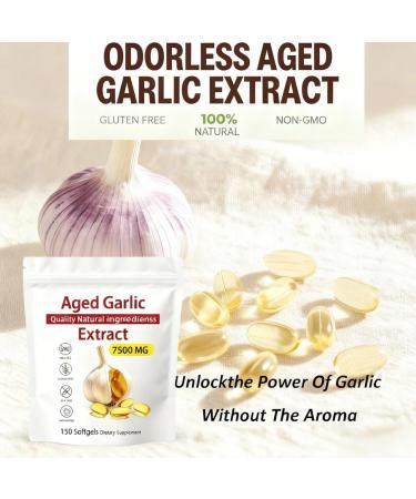 OYB Aged Garlic Extract - 7500mg Odorless (150) - Buy Online on GoSupps.com