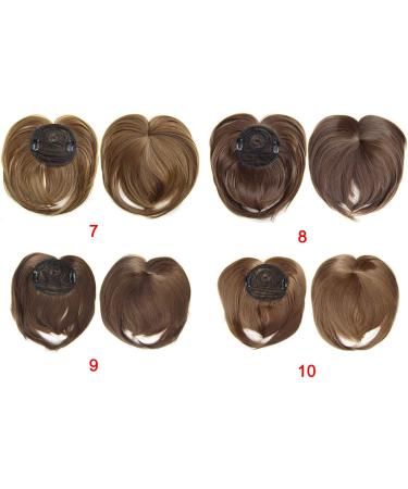 Guajave Crown Haar-Topper for Thinning Hair | Seamless Silk Base Clip-In Forehead Topper with Wispy Pony Extension - 18 - Buy Online on GoSupps.com