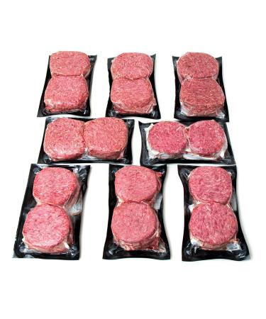 Angus Wagyu Ground Beef Patties By Nebraska Star Beef - The Ultra Premium Package for Family Grilling Events - No Hormones & No Antibiotics - Buy Online on GoSupps.com