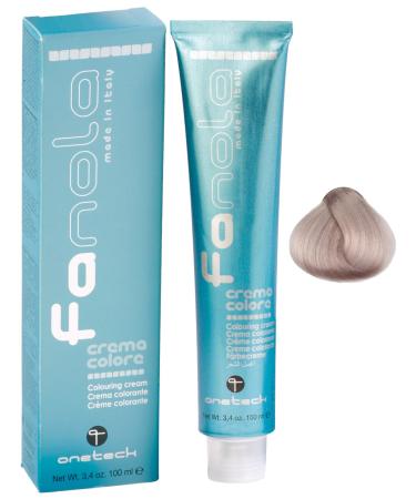 Fanola crema Colore Colouring Cream 11.7 Super Blonde Platinum Iridescent 100 ml 11.7 Super Blonde Platinum Iridescent 100.00 ml (Pack of 1)