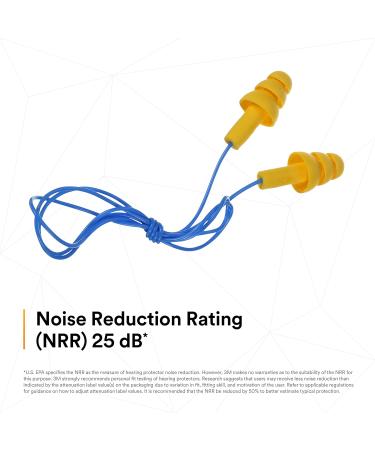 3M E-A-R UltraFit Corded Ear Plugs 340-4004 - 100-Pair Yellow Poly Bag | 3404004 - Buy Online on GoSupps.com