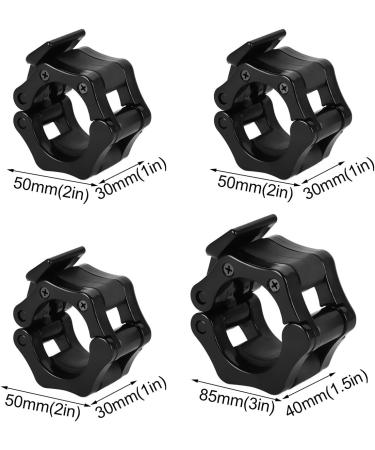 Latinaric Fitness Dumbbell Collars - Adjustable 25mm 28mm 30mm 50mm Barbell Collars for Secure Weightlifting - Buy Online on GoSupps.com