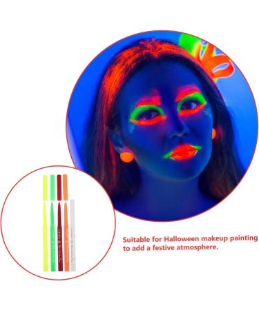FOMIYES 15 Pcs Halloween Paint Pen Fluorescence Eyeliner Make up Highlighter Eyeliner Fluorescence Plastic 12.00X0.80X0.80CMx3pcs Assorted Colorx3pcs - Buy Online on GoSupps.com