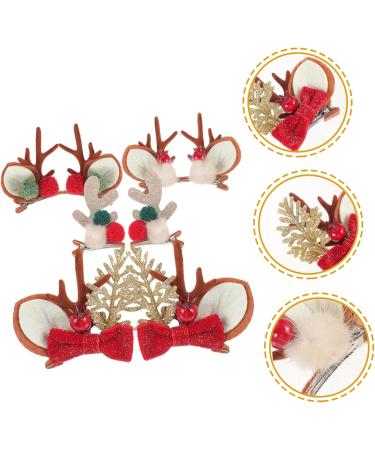 4 Pairs Deer Antler Hair Clips Christmas Barrettes Antler Hat Clip Reindeer Hair Clips Christmas Hair Barrettes Christmas Wedding Hair Accessories Glitter Hair Clip Xmas Metal BESTYASH - Buy Online on GoSupps.com