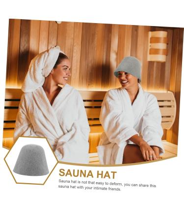 Beaupretty Filz Shower Hood | Vintage Sauna Hat & Hair Turban | Russian Felt Hat for Saunas & Night Use - Perfect As Japanese Fishing Hat - Buy Online on GoSupps.com