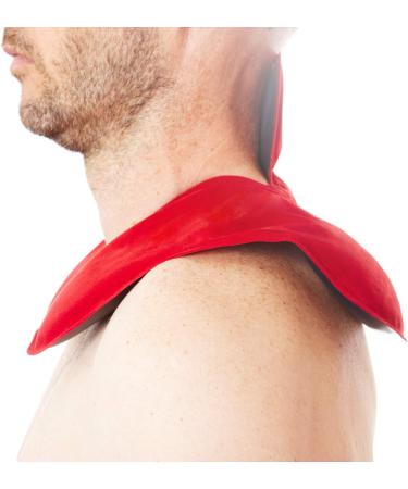 Fay Extra Large Warfish Neck Cushion - Black Natural Bog Pillow Red Heat Cushion & Flexible Shoulder Pad for Ultimate Comfort - Buy Online on GoSupps.com