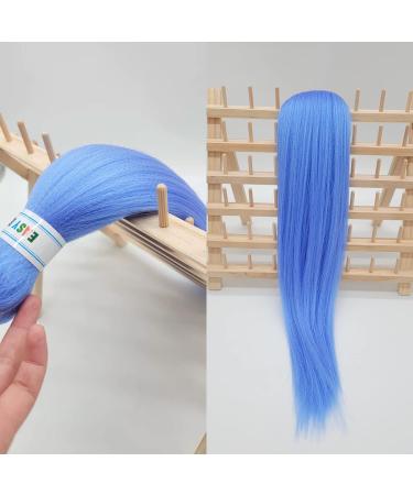 Baby Blue Pre Stretched Kanekalon Braiding Hair 26 Inch - Pack of 3 | Shop Now - Buy Online on GoSupps.com