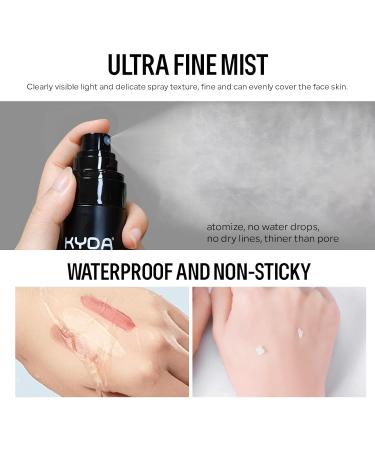 KYDA Makeup Setting Spray | Ultra Fine Lightweight Mist | Long-Lasting Oil Control & Quick Drying | Face Makeup Fixer for All Skin Types - 3.38 Fl Oz - Buy Online on GoSupps.com