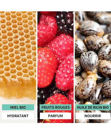  bee nature Bee Nature - Organic Children's Shower Gel 200ml - Honey Mousse Shampoo 200ml - 100% Biodegradable and Recyclable - Buy Online on GoSupps.com