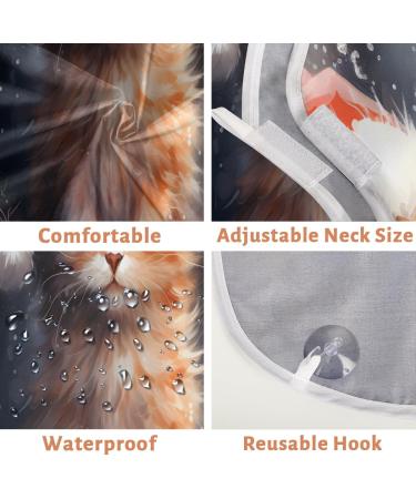 Christmas Cat Beard Bib Apron - Best Beard Hair Catcher for Men | Perfect Gift for Dad & Husband - Suction Cups Included - Buy Online on GoSupps.com