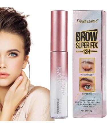 Eyebrow Glue Gel | Eye Brow Glue Gel Transfer-Proof Brow Styler eyebrow Glue for Extreme Hold Voluminous-Looking Brows Brow Fast Sculpt Pochy - Buy Online on GoSupps.com