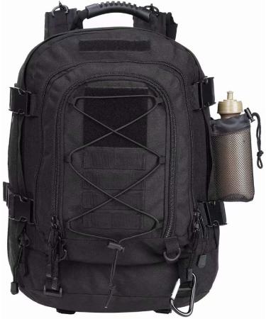 Army PANS Large Military Tactical Travel Backpack for Men - Black | Ideal for Work, School, Camping, Hunting, Hiking - Buy Online on GoSupps.com