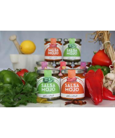 Canary Island Mojo Salsas Rojo and Verde Gift Set - Buy Online on GoSupps.com