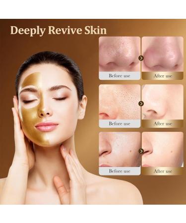  HOUSN Cleansing face mask anti-blackhead to hydrate cleanse and brighten oil control 100g of golden collagen - Buy Online on GoSupps.com