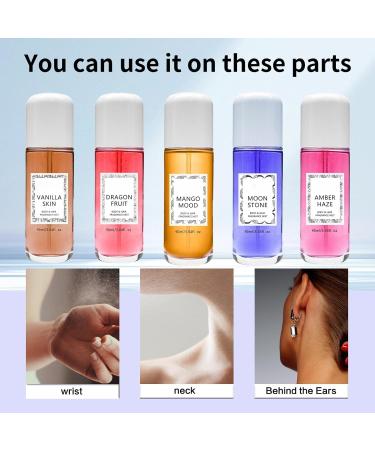 Mango Skin Perfume Mango - Body & Hair Fragrance Mist Mango Perfume Eau De Toilette Spray Lasting 90ml 3.04 fl.oz (B) - Buy Online on GoSupps.com