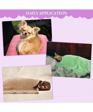 10 Pieces Guinea Pig Fleece Ceilings | Soft Pet Cage Mats & Accessories for Small Animals | 35x75 cm Mixed Colors - Buy Online on GoSupps.com