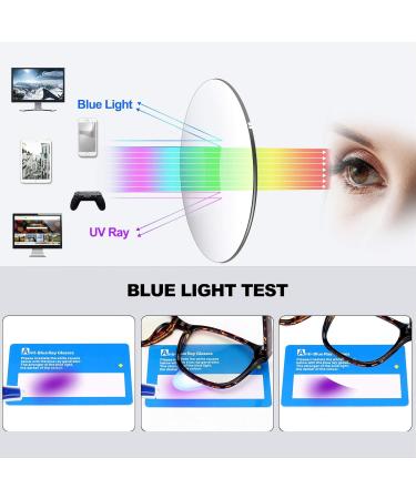 Shop Stylish Blue Light Filter Glasses for Unisex - Non-Prescription Clear Lens - Black Fire Leopard & Grey Leopard Designs - Buy Online on GoSupps.com