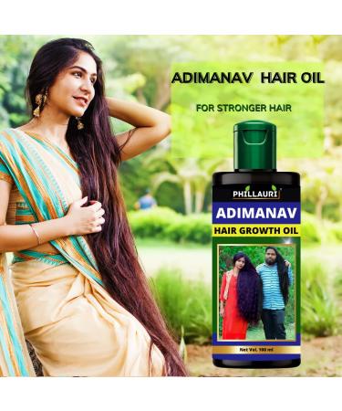 Herbal Hair Oil - Pure Adivasi Formula for Hair Growth & Fall Control | International Shipping - Buy Online on GoSupps.com
