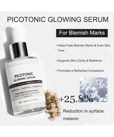 Pink Spicule Serum and Ampoule Set Face Treatment with Alpha Arbutin & Niacinamide Pore Refining and Brightening Essence for Glass Skin (1) 0.51 Fl Oz (Pack of 2) - Buy Online on GoSupps.com