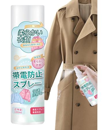 Anti-static Spray Clothes - Antistatic Spray For Clothes - Avoid Adsorption Odor Eliminator And Fabric Refresher Spray Rapid Touch 3.38fl.oz Misoyer - Buy Online on GoSupps.com