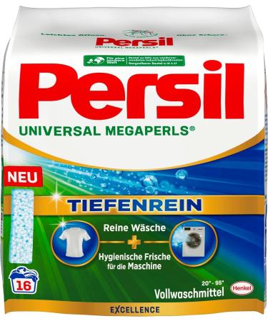 Persil Universal Megaperls Laundry Detergent 48 Loads. INCLUDES 3 X Universal Megaperls Powder 1.12 kg (16 Wash Loads) each | Ultra concentrated - Buy Online on GoSupps.com