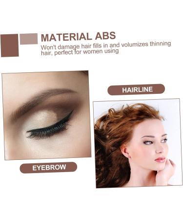 MAGICLULU 1pc Hairline Eyebrow Powder Hairline Powder Forehead Shadow Powder Stamps Cover One Step Hairline Makeup Hair Line Embellish Hair Roots Seal Powder Supplement Cosmetic Product 1 count (Pack of 1) Brown - Buy Online on GoSupps.com