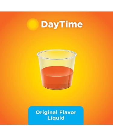 Amazon Basic Care Severe Daytime Cold and Flu Relief Liquid Medicine - 12 Fl Oz (Pack of 1) - Buy Online on GoSupps.com