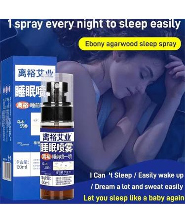 Wu Must Xiang Sleeping Fog Spray - Ebony & Agar Wood Sleep Spray for Deep Relaxation Stress Relief & Quick Sleep - 1 Piece - Buy Online on GoSupps.com