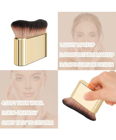 2023 New Siren Makeup Brush - BeCausePro Gold Brush for Liquid Cosmetics | Best Quality Makeup Tool - Buy Online on GoSupps.com