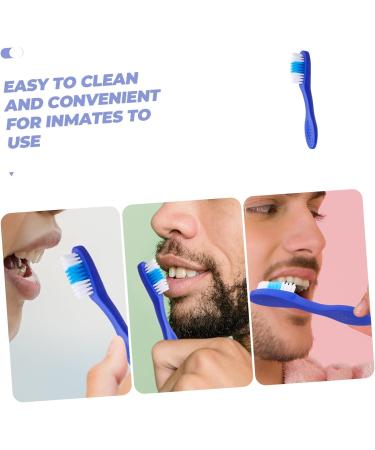 Shop Hapinary Disposable Soft Handle Toothbrush - 10 Pack | Gentle Household & Prison Use - Buy Online on GoSupps.com