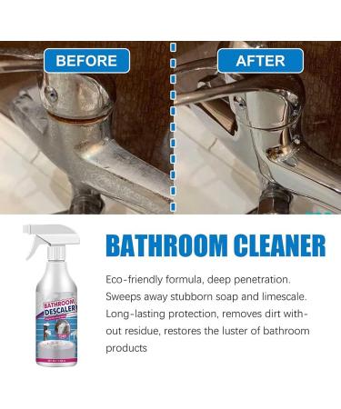 Reshline Stubborn Stains Cleaner Reshline Foam Cleaner Reshline Cleaner Bathroom Descaler Foam Cleaner Powerful All Purpose Reshline Bathroom Cleaner for Bathtub Sink Toilet Tiles (3) - Buy Online on GoSupps.com