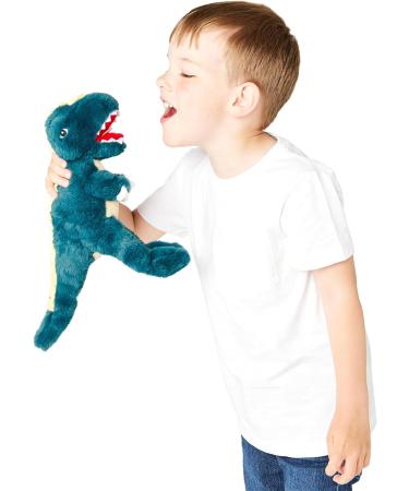 Zappi Co Ultra Soft T-Rex Dinosaur Plush Toy - 28cm Length - Eco-Friendly Newborn Gift - Buy Online on GoSupps.com