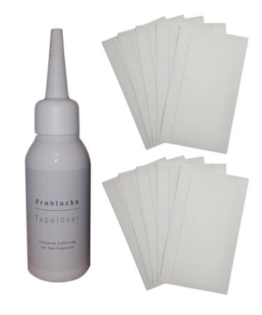 Frohlocke replacement tapes adhesive strips for tape extensions high adhesive strength easy to remove 120 pieces