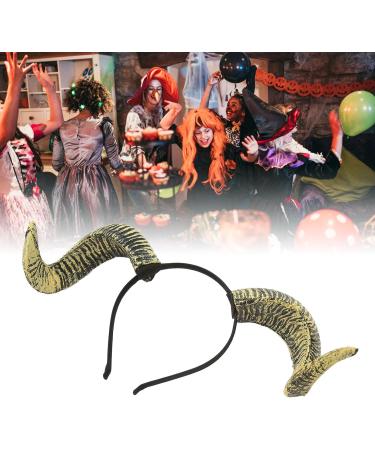 Shop Halloween Horn Headband | Adjustable Sheep Ears Cosplay Headband for Costume & Photo Props - Buy Online on GoSupps.com