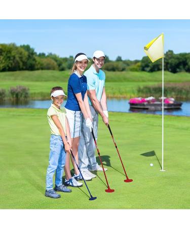 Yamato Golf Putter for Men & Kids | Right Handed & Left Two-Way | Mini Putter for Junior & Adult Golfers | Red - Buy Online on GoSupps.com