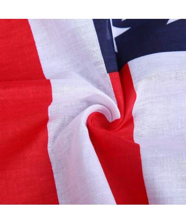 Valiclud Triangle Dog Bandana - American Flag Scarf & Multifunctional Pet Collar Accessories for Dogs - Buy Online on GoSupps.com