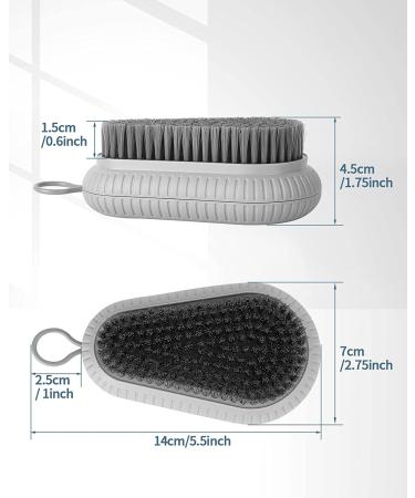 DAYGOS Nail Brush for Cleaning Fingernails - Long-Lasting Hand Scrubber with Stiff Bristles - Ideal for Men & Mechanics - White Water Drop Brush - 1pcs - Buy Online on GoSupps.com