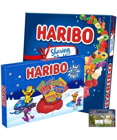 Kids Sweets Gift - Sweets Hamper Box | Christmas Sweet Hamper for kids adults | Gummy Sweets - 2 pack Gluten free sweets selection of fruits Starmix Supermix Jelly Babies 650g (Sweets Gift)