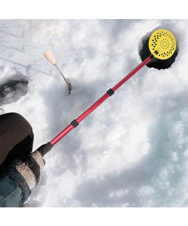 Adjustable Winter Ice Fishing Skimmer Scoop with Long Handle - Essential Ice Fishing Gear for Scooping Ice (1 PCS) - Buy Online on GoSupps.com