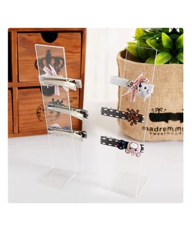 Acrylic Hair Clip Stand - Stylish Hair Clip Display Rack - Buy Online on GoSupps.com