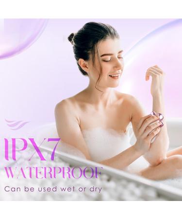 Electric Razors for Women | Painless 4-in-1 Cordless Trimmer for Sensitive Skin | Waterproof Hair Remover Kit - Rechargeable Pink - Buy Online on GoSupps.com