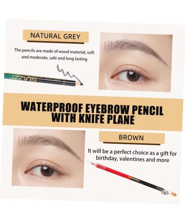 Mikinona 12pcs Lip Liner Eyeliner Makeup Lipliner Eyebrow Pencil Makeup Accessory Lipliner Pencil Wooden - Buy Online on GoSupps.com