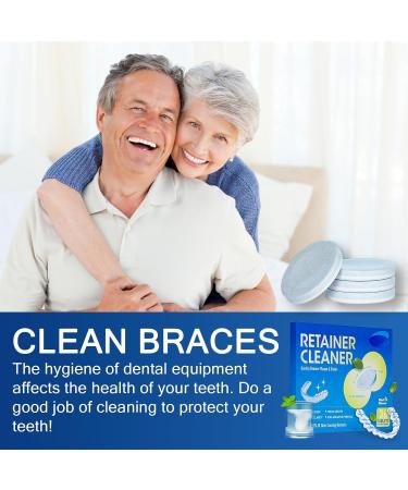 36 Cleaning Tablets for Braces - Stain & Discoloration Removal Perfect for Invisalign & Mouth Guards - Buy Online on GoSupps.com