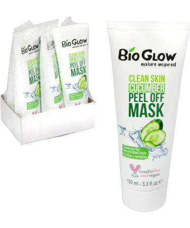 Bio Glow Nature Inspired Clean Skin Cucumber Peel Off Mask Rejuvenated Looks 100ml - Buy Online on GoSupps.com