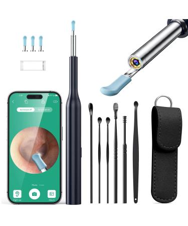 Ear Wax Removal  10 Megapixel Otoscope with Light  Wireless Ear Cleaner Camera  Vividmoo Earwax Removal Kit  Ear Cleaning Tool for iPhone  iPad  and Android Phones