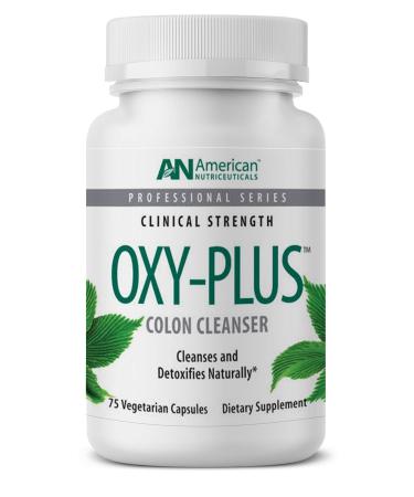 American Nutriceuticals  Oxy-Plus  75 Capsules  Professionally Formulated Colon Cleanse Enhanced with Magnesium & Bioflavonoids  No Cramping or Bloating  Stimulant Free - Buy Online on GoSupps.com