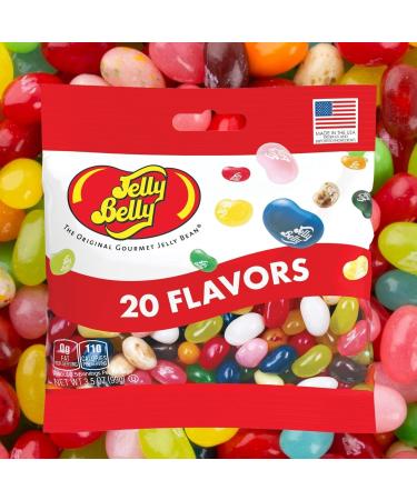 Jelly Belly 20 Assorted Flavours Gourmet Jelly Beans 3-Pack Bundle 100g - Christmas & Holidays Candy Vegan Candy Dairy Free Snacks Kosher Candy Gluten Free Bulk Candy Stocking Stuffers for Teens 20 Flavors - Buy Online on GoSupps.com