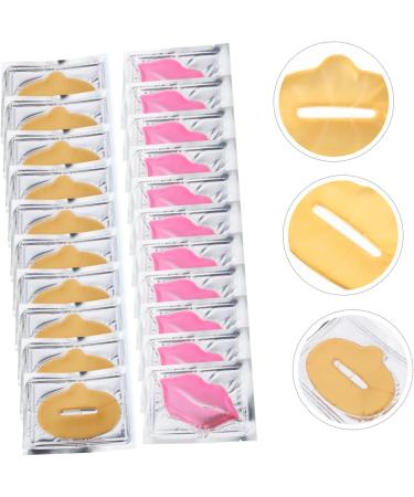 FRCOLOR Moisturizing Lip Mask 20 Pieces Collagen Lip Mask Set Lip Plumper Moisture Exfoliator Lip Care Mask Lip Membrane Random Style - Buy Online on GoSupps.com