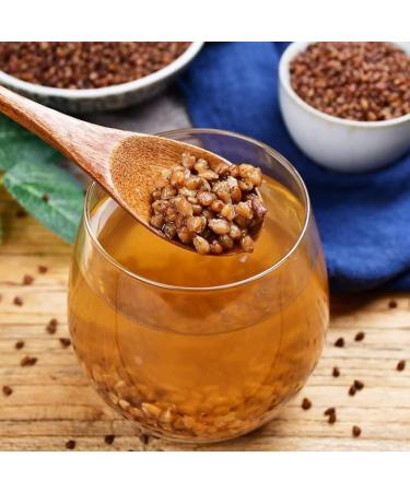  HQZMCTE Top Quality Natural Herbal Tea Black Buckwheat Chinese Health Mountain Buckwheat Tea Daliang 250g Restaurant Tea - Buy Online on GoSupps.com